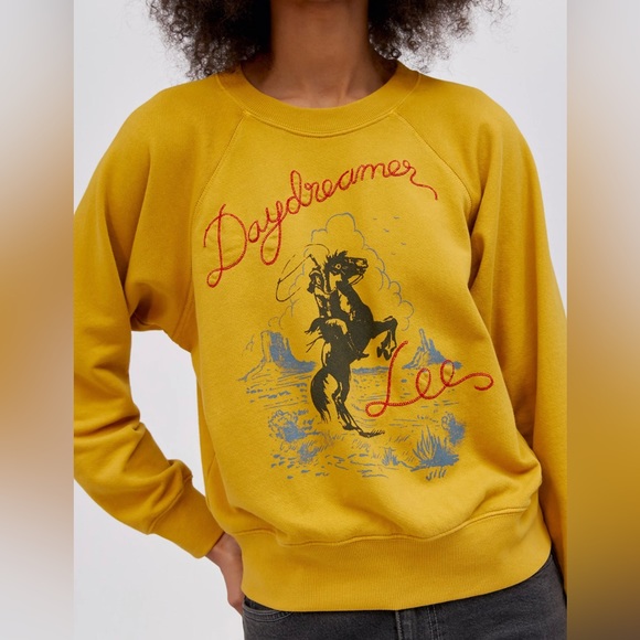 DAYDREAMER x Lee Monument Valley Crew in Golden Daze XS NWOT - Picture 3 of 8